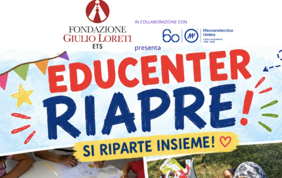 Riapre EDUCENTER a Campello sul Clitunno, lunedì 21 settembre 2026